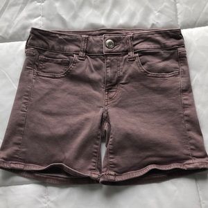 American eagle, mauve shorts